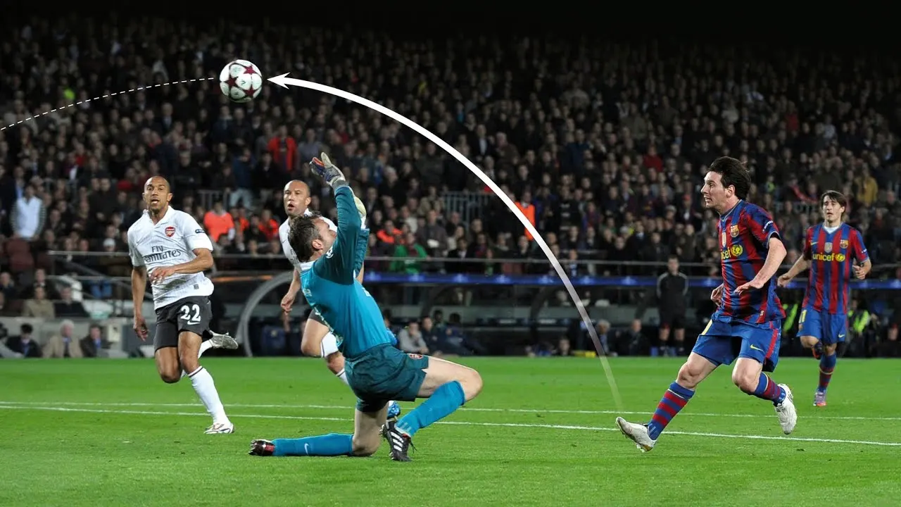 Tâng bóng qua đầu thủ môn