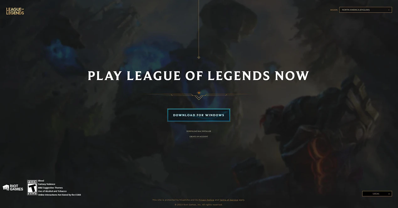 Cổng game chính thức của LMHT 2023 - Riot Client 