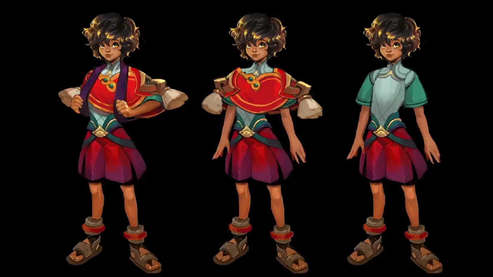 Tạo hình tướng Milio- Ngọn lửa dịu êm